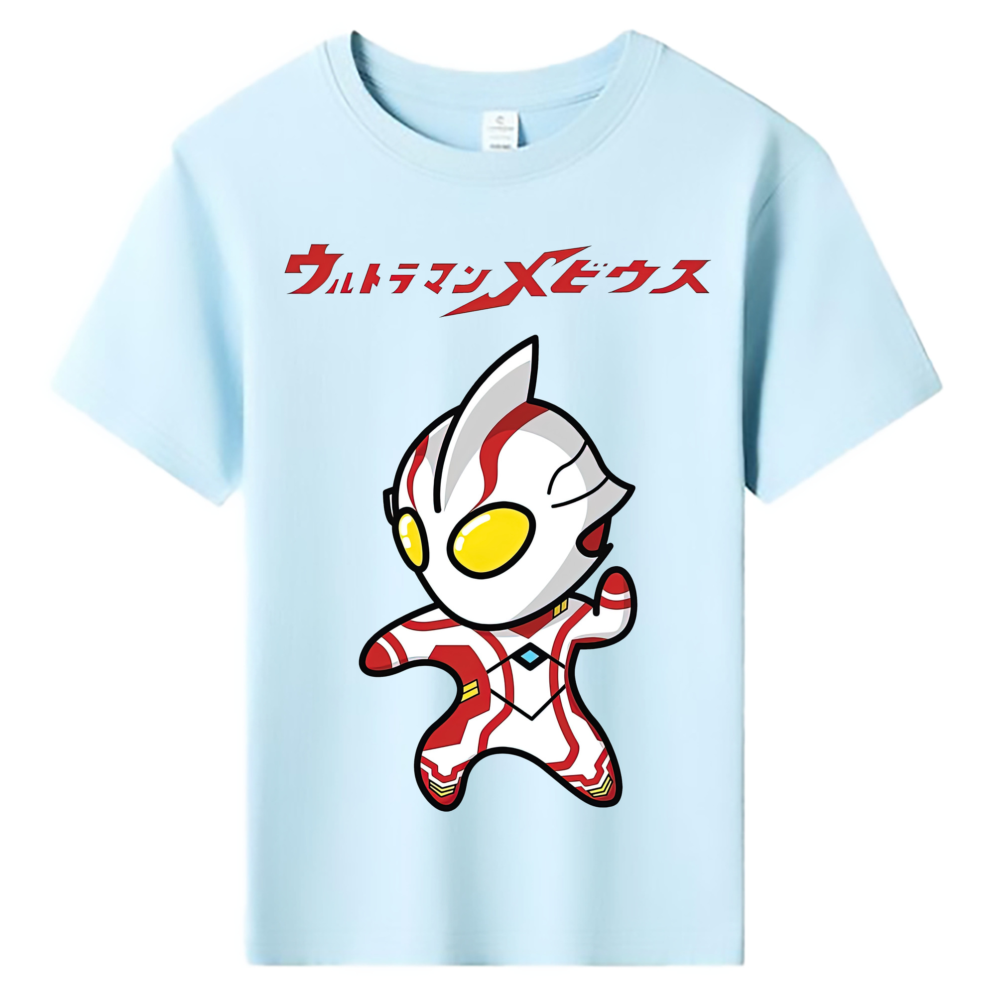 （画像用） ウルトラマン Ultraman 綿100％キッズTシャツ（フロントプリント）